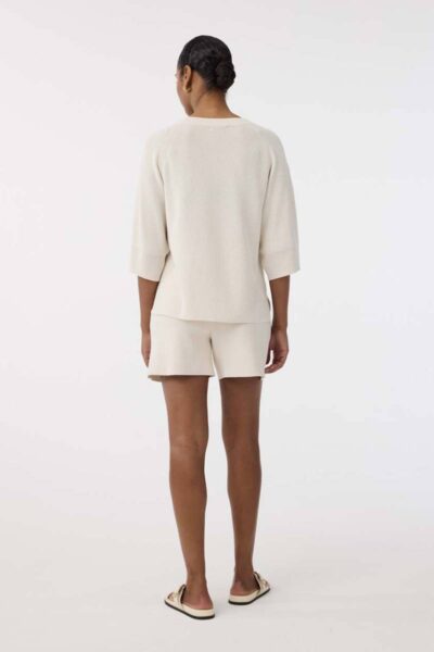 Halle pullover creme Knit-ted