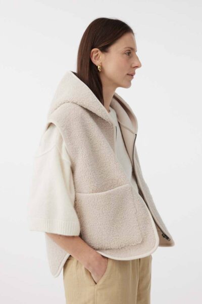 Bowie jacket creme Knit-ted