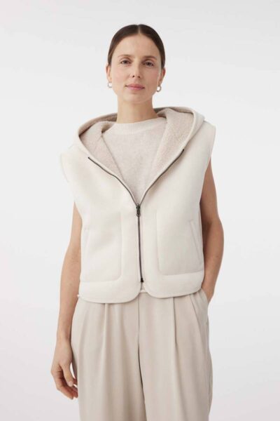 Bowie jacket creme Knit-ted