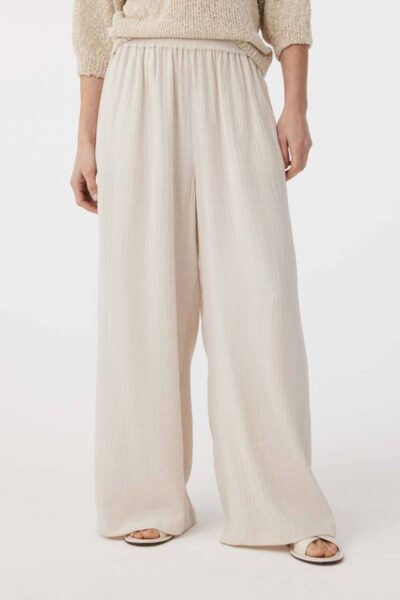 Jalou pants creme Knit-ted