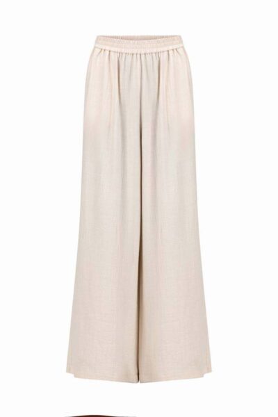 Jalou pants creme Knit-ted