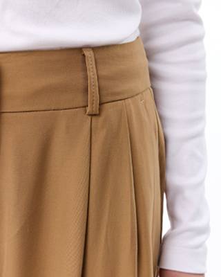 Eve pants camel Knit-ted