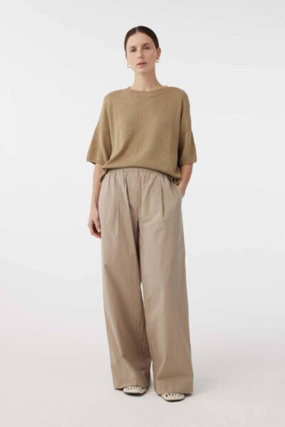 Nori pants khaki Knit-ted