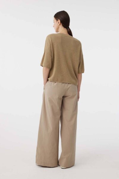 Nori pants khaki Knit-ted