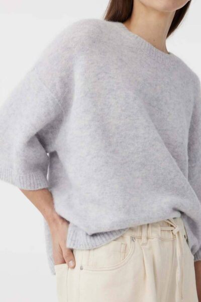 Megan pullover light blue Knit-ted