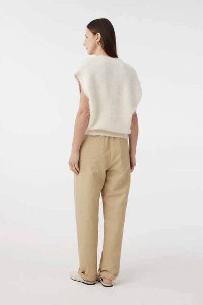 Constanze cardigan off white Knit-ted