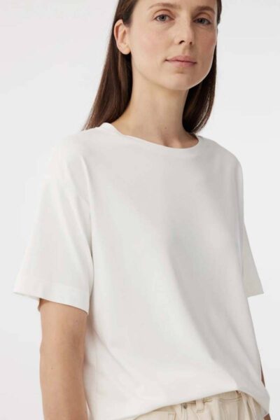 Hazel t-shirt off white Knit-ted