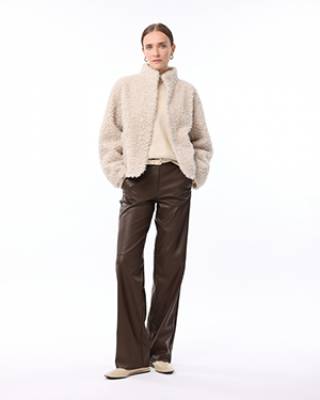 Louise jacket oatmeal Knit-ted