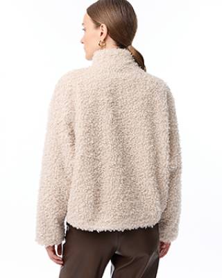 Louise jacket oatmeal Knit-ted