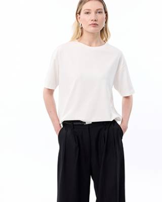 Hazel t-shirt off white Knit-ted