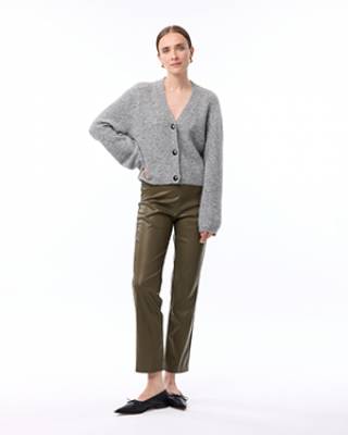 Ariel cardigan mid grey Knit-ted