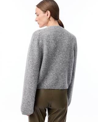 Ariel cardigan mid grey Knit-ted