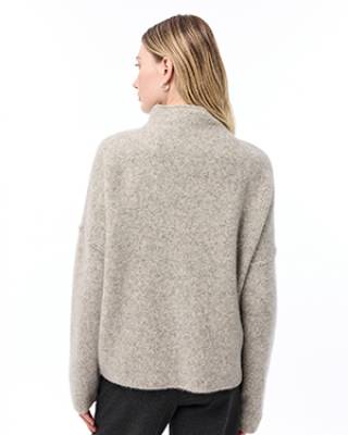 Kim pullover light grey Knit-ted