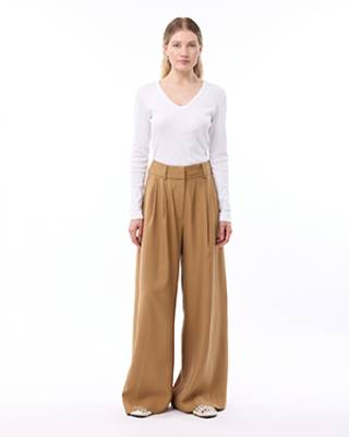 Eve pants camel Knit-ted