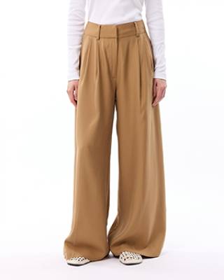 Eve pants camel Knit-ted