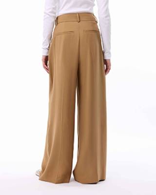 Eve pants camel Knit-ted