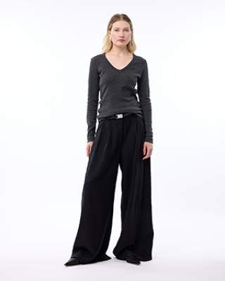 Eve pants black Knit-ted