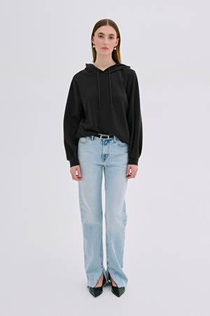 Elle hoodie blouse black My Essential Wardrobe