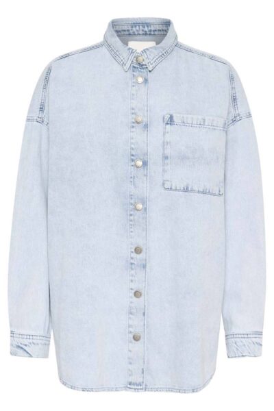 Malo 143 shirt Light blue wash MEW