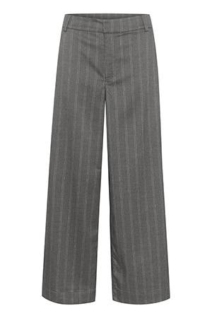 TitoMW wide pant grey w. white stripe MEW