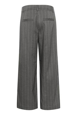 TitoMW wide pant grey w. white stripe MEW