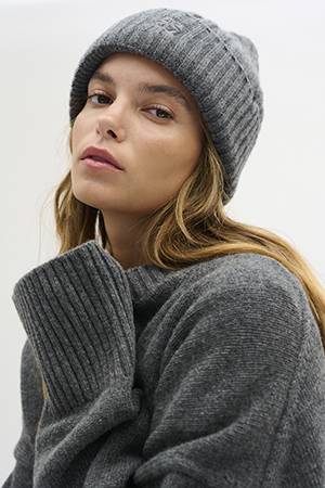 Oslo beanie d-grey My Essential Wardrobe