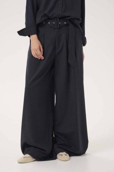 Vitta high wide pant dark sapphire MEW