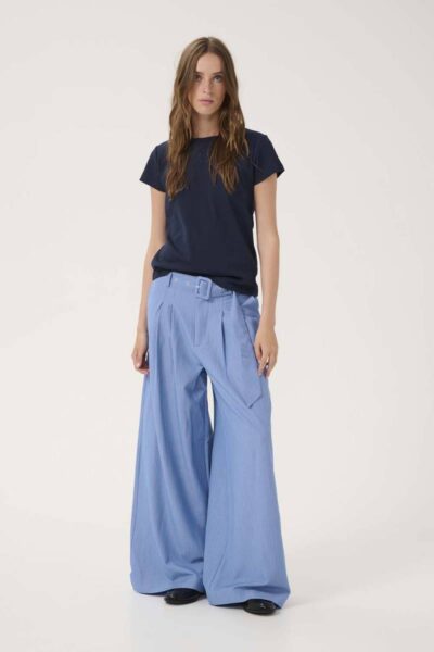 Vitta high wide pant skye blue MEW