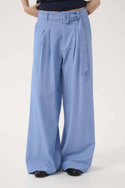 Vitta high wide pant skye blue MEW