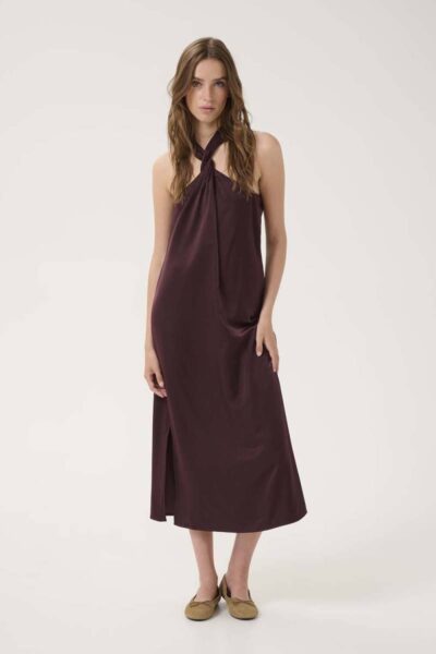 Estelle long dress fudge My Essential Wardrobe