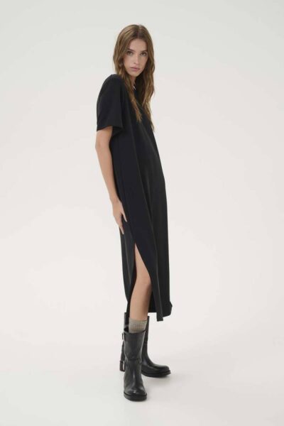 Helle long dress black My Essential Wardrobe