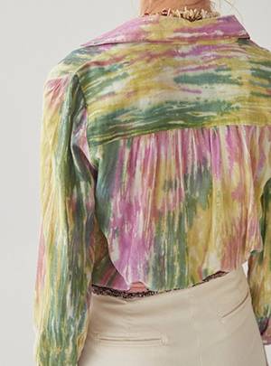 Bruna water lilies blouse giverny Maison Hotel