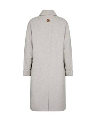 Venice wool coat ecru Mos Mosh