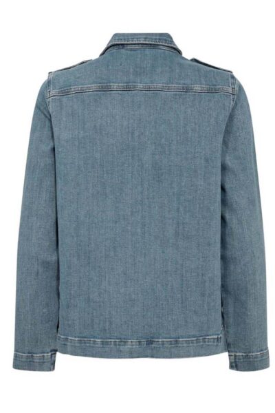 Anetta denim jacket blue Mos Mosh