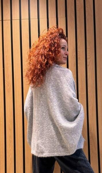 Cardigan silver grey Noman’sland