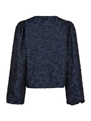 Daliska artwork blouse navy Neo Noir