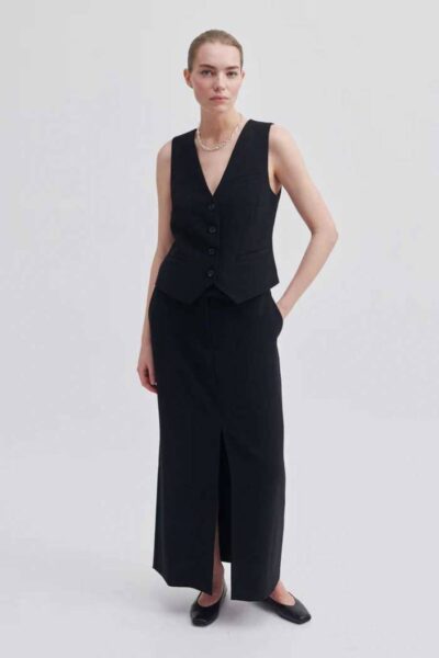 Fique waistcoat black Second Female