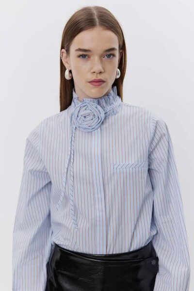 Shirt blue striped Sofie Schnoor