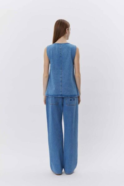 Top denim blue Sofie Schnoor