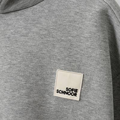 Hoodie grey melange Sofie Schnoor