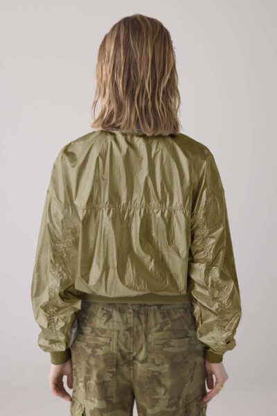 Bomber metallic rain combat green Summum