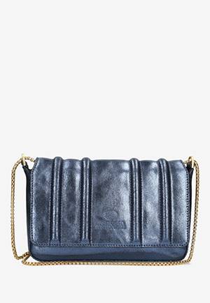 Juliette Padded crossbody navy De La Bretoniere