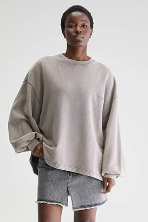 Fave sweatshirts deep grey Bellerose