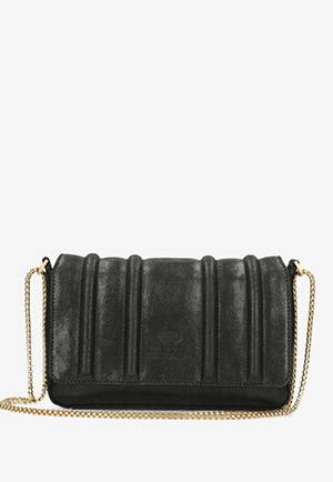 Juliette Padded crossbody black De La Bretoniere