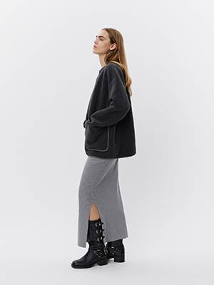 Skirt dark grey Sofie Schnoor