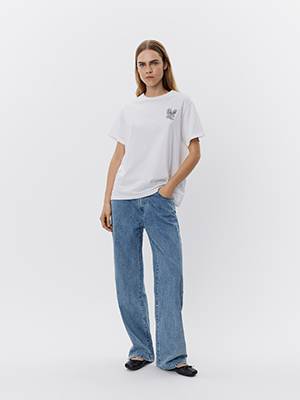 T-shirt brilliant white Sofie Schnoor