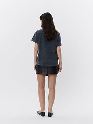 T-shirt stone washed black Sofie Schnoor