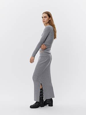 Skirt dark grey Sofie Schnoor