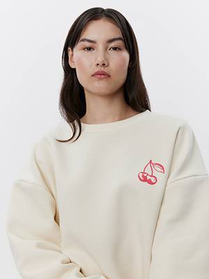 Sweatshirt off white Sofie Schnoor