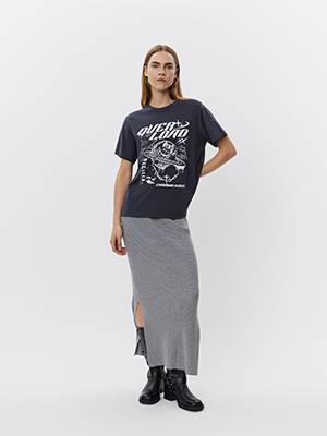 T-shirt dark grey Sofie Schnoor